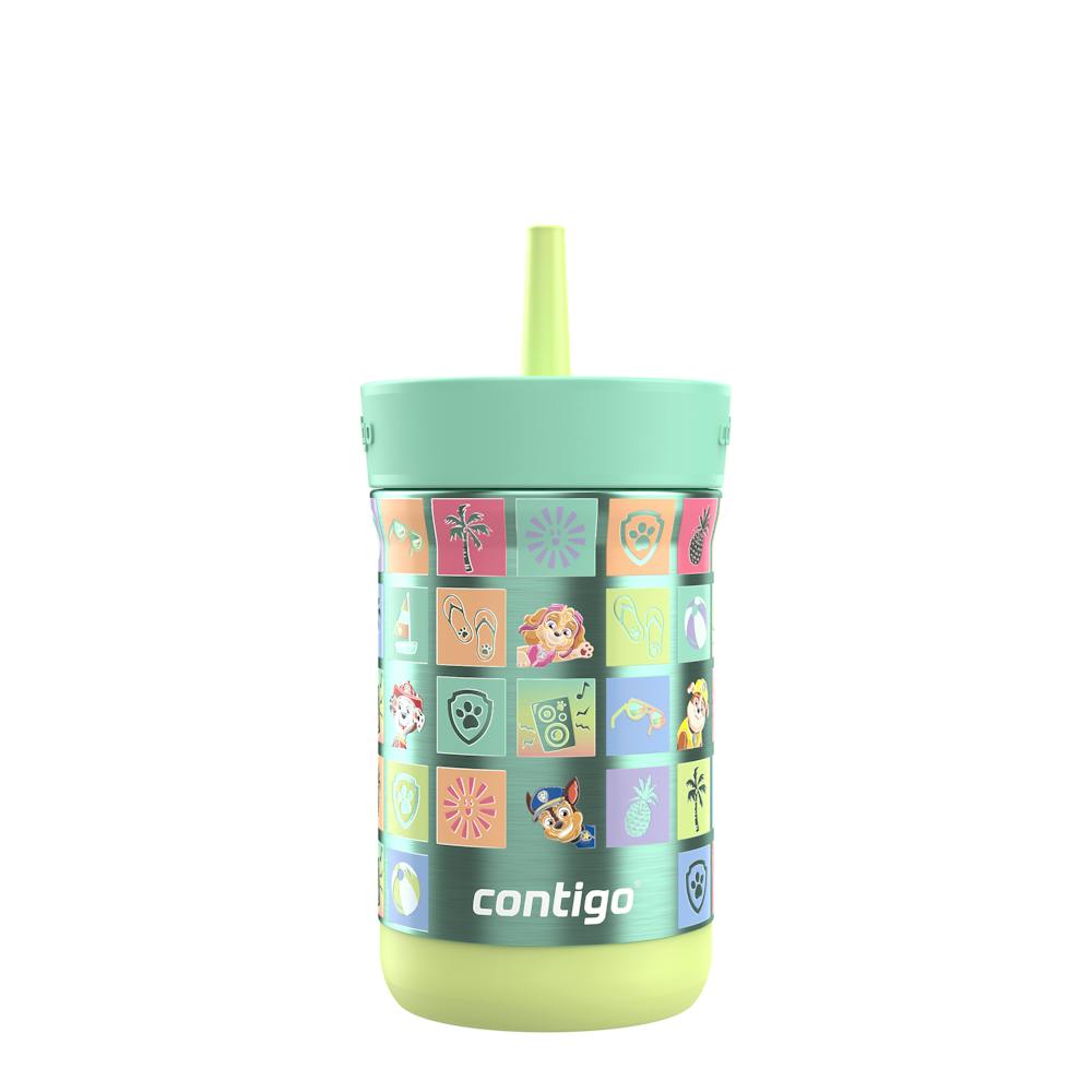 Contigo® Kids Leighton Spill-Proof Stainless Steel Tumbler with Straw, 12oz 30c0