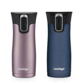 Contigo® West Loop 2.0 Leak-Proof Spill-Proof Insulated Stainless Steel Travel Mug, 16oz., 2 Pack QasP