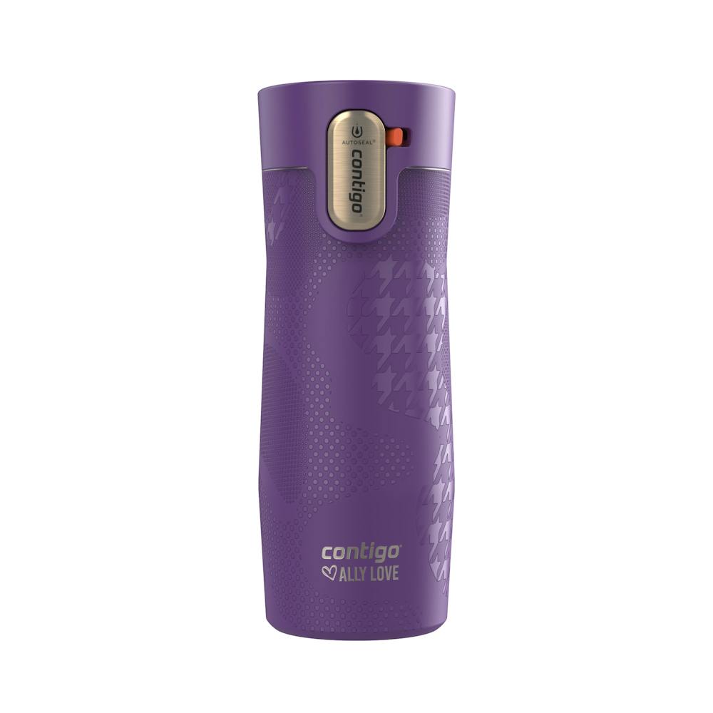 Contigo® x Ally Love West Loop 3.0 Stainless Steel Travel Mug with AUTOSEAL® Easy-Clean Lid, 16oz byGB