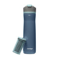 Contigo® Clybourn Chill Freeflow Filtration Stainless Steel Water Bottle with AUTOSEAL® Lid, 24oz fguO