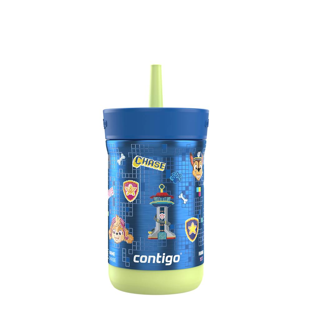 Contigo® Kids Leighton Spill-Proof Stainless Steel Tumbler with Straw, 12oz WlOh