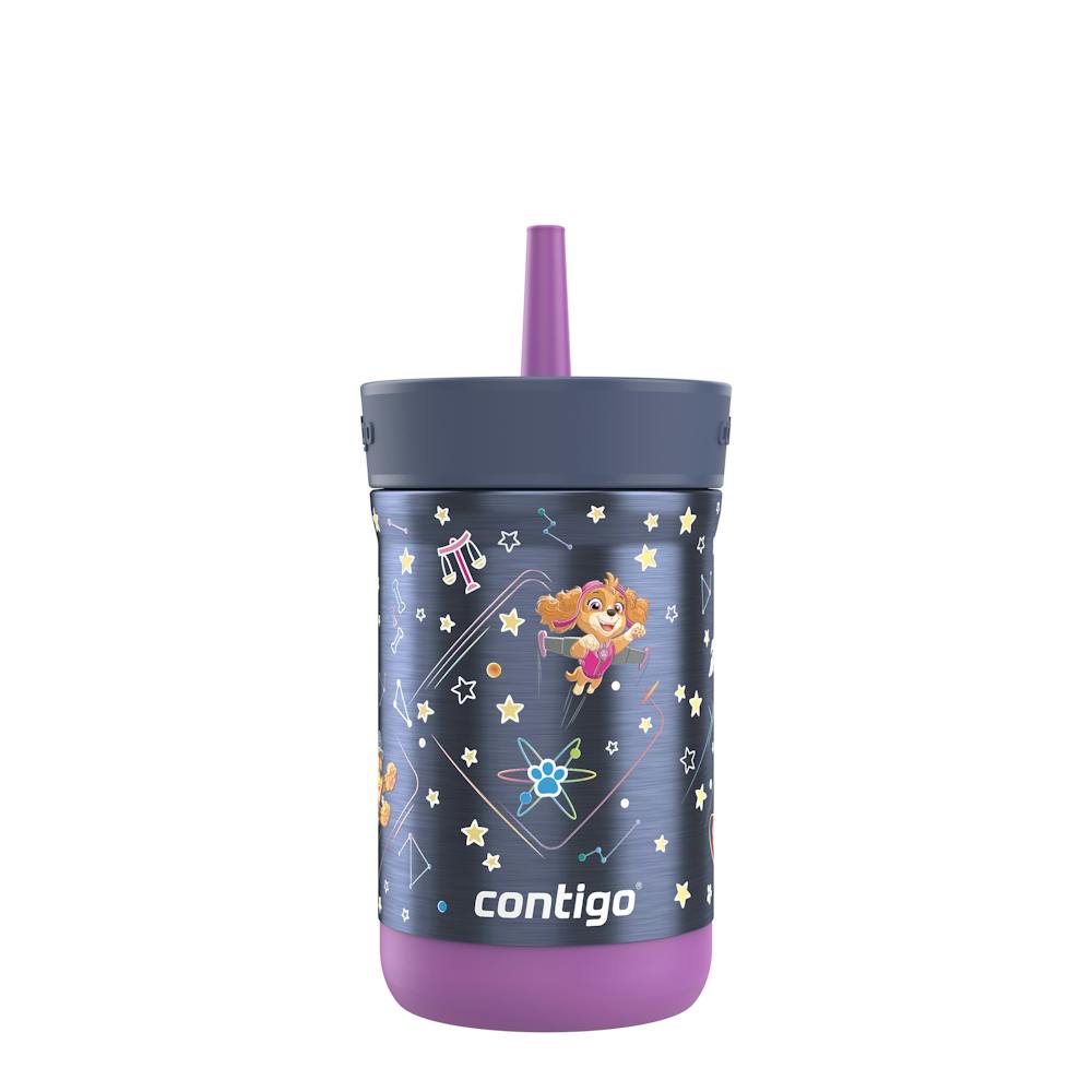 Contigo® Kids Leighton Spill-Proof Stainless Steel Tumbler with Straw, 12oz 7Gec