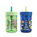 Contigo® Kids’ Leighton Straw Tumbler with Spill-Proof Leak-Proof Lid, 14oz c6WU