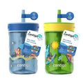 Contigo® Kids’ Leighton Straw Tumbler with Spill-Proof Leak-Proof Lid, 14oz 9JAk