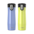 Contigo® AUTOSEAL® West Loop Vacuum-Insulated Stainless Steel Travel Mug with Easy-Clean Lid, 20 oz, 2-Pack cd3l