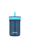 Contigo® Kids’ Leighton Straw Tumbler with Spill-Proof Leak-Proof Lid, 14oz 8IrG