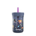 Contigo® Kids’ Leighton Straw Tumbler with Spill-Proof Leak-Proof Lid, 14oz Mjy9