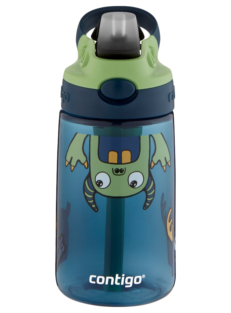 Contigo® Kids Straw Water Bottle with AUTOSPOUT® Lid, 14oz 8Ayi