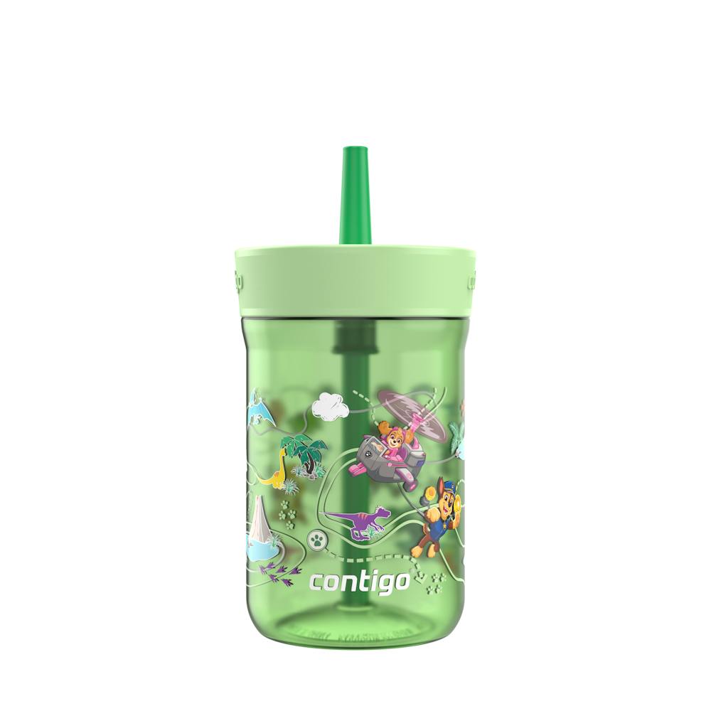 Contigo® Kids’ Leighton Straw Tumbler with Spill-Proof Leak-Proof Lid, 14oz Dtic