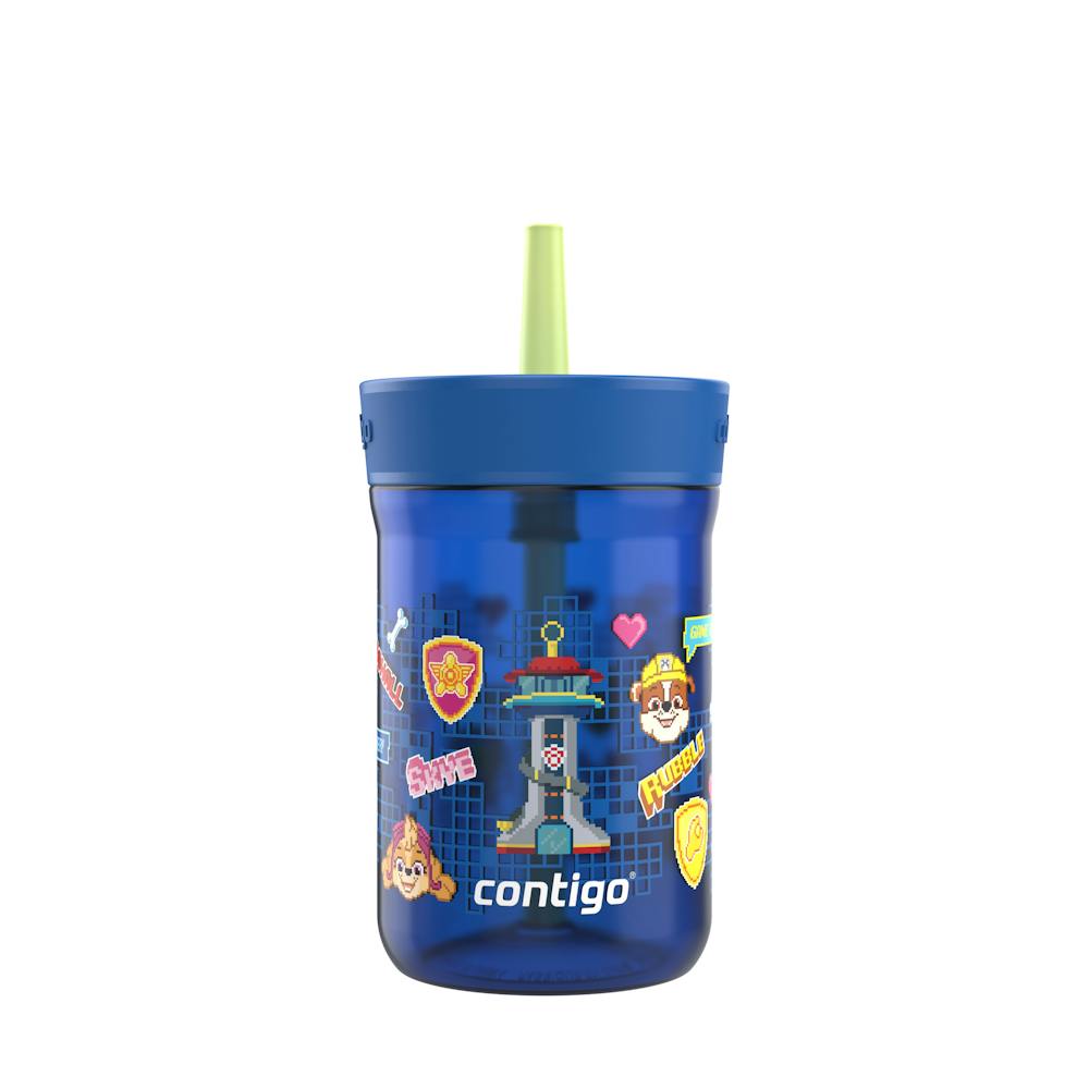 Contigo® Kids’ Leighton Straw Tumbler with Spill-Proof Leak-Proof Lid, 14oz GEdQ